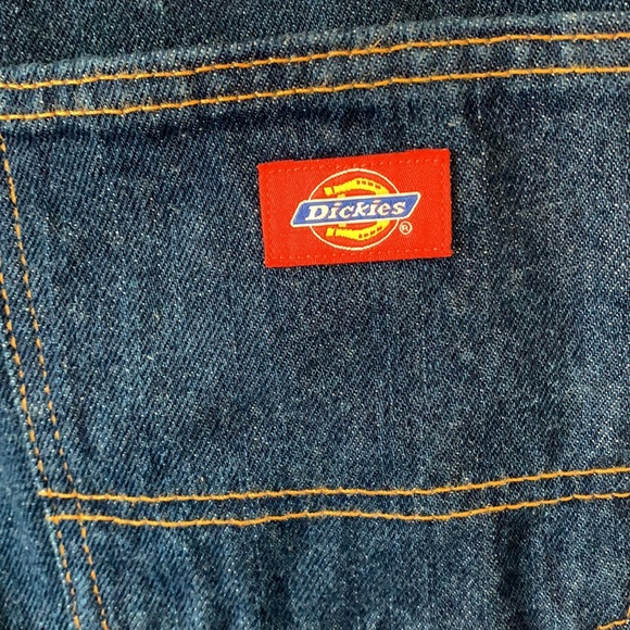 Dickies Relaxed Fit 2 Pair 100% Cotton Heavyweight Mens 42x32 Denim Jeans Pants - Picture 10 of 10